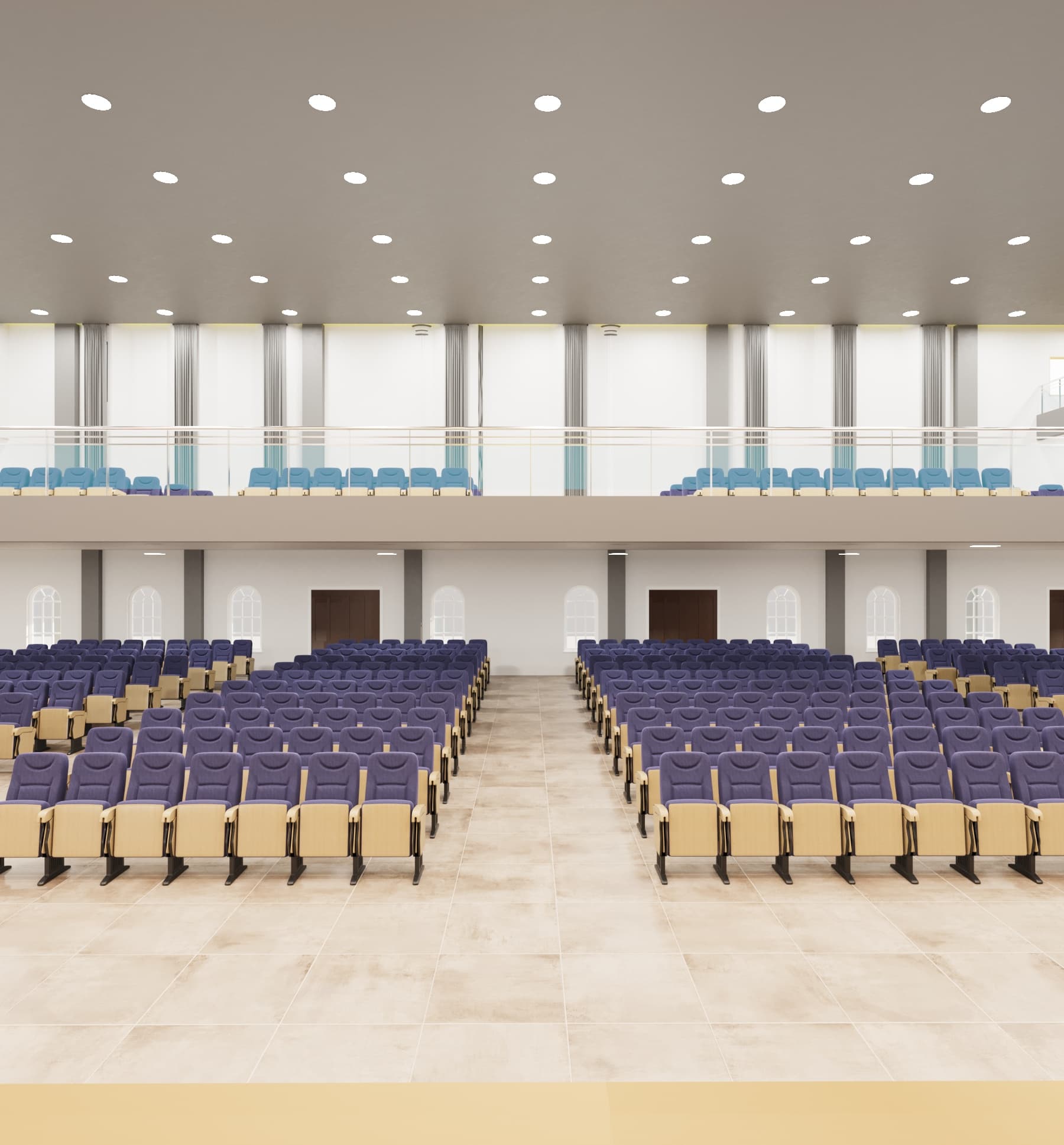 Front View Architectural Render